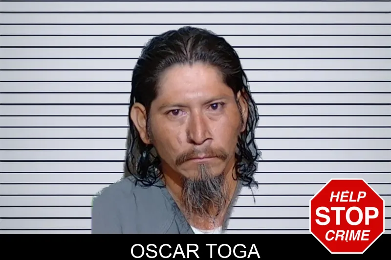 Oscar Toga mugshot