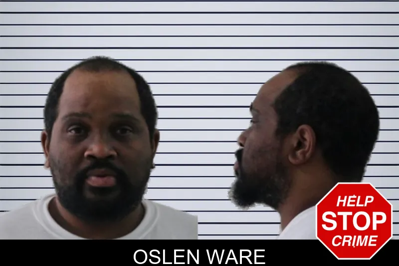 Oslen Ware mugshot