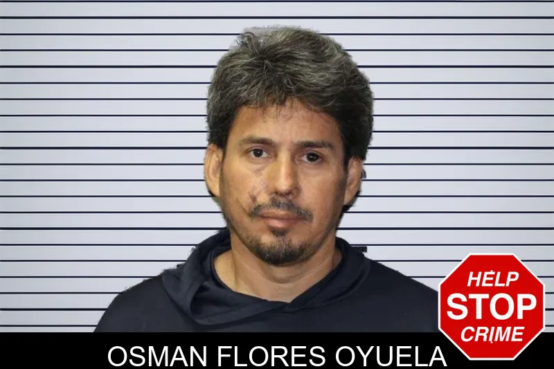 Osman Flores Oyuela mugshot