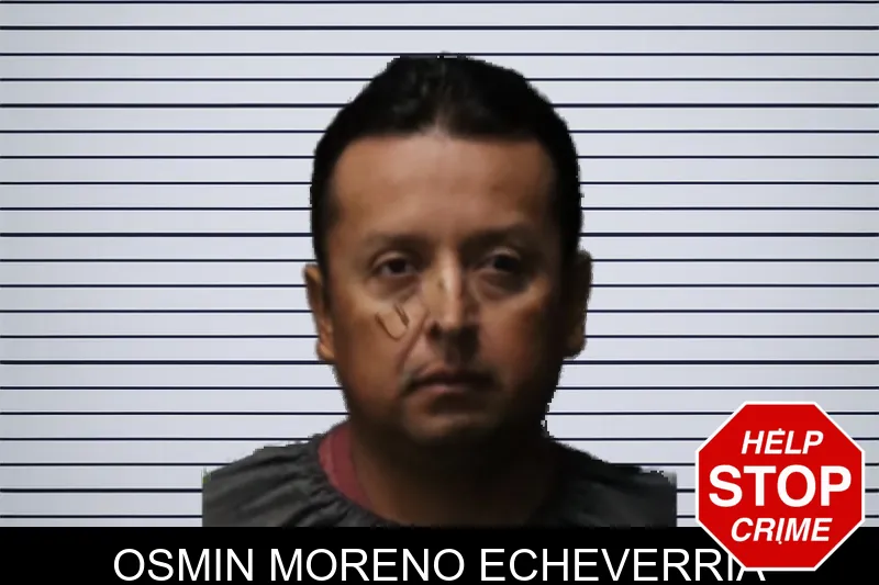 Osmin Moreno Echeverria mugshot