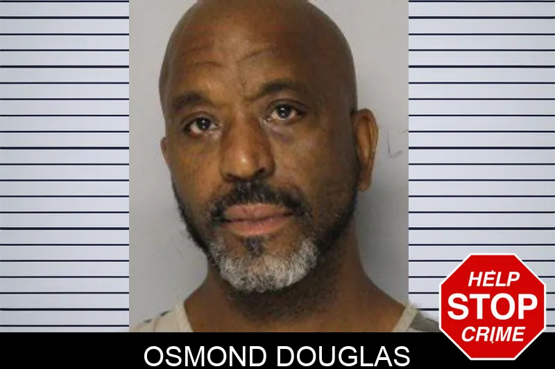 Osmond Douglas mugshot