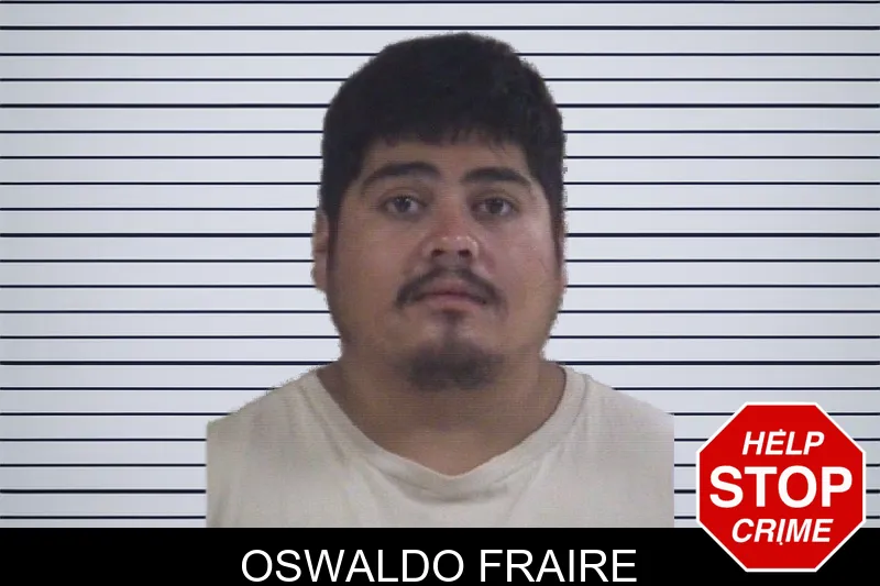 Oswaldo Fraire mugshot
