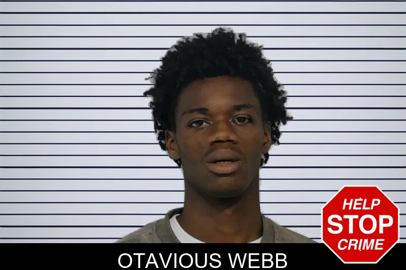 Otavious Webb mugshot