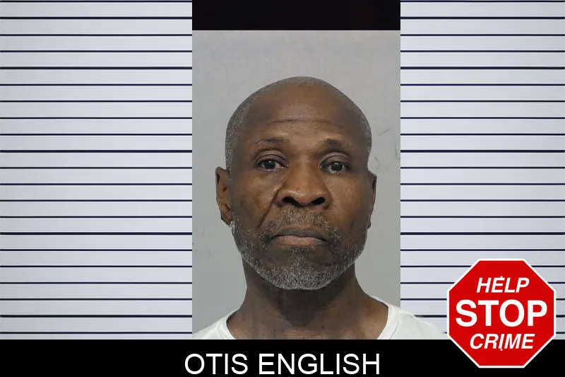 Otis English mugshot