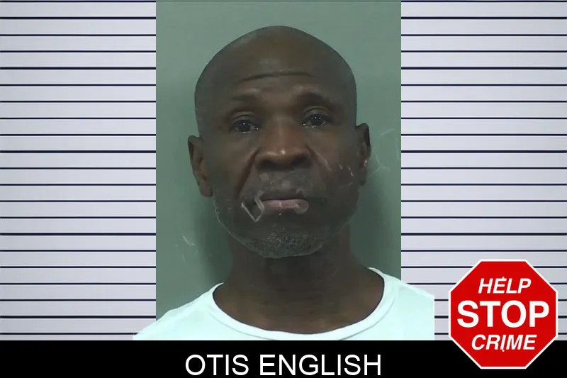 Otis English mugshot