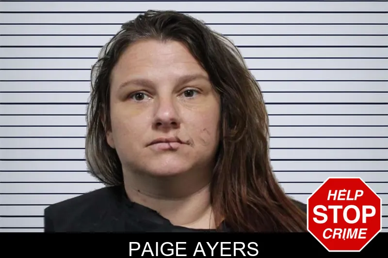 Paige Ayers mugshot
