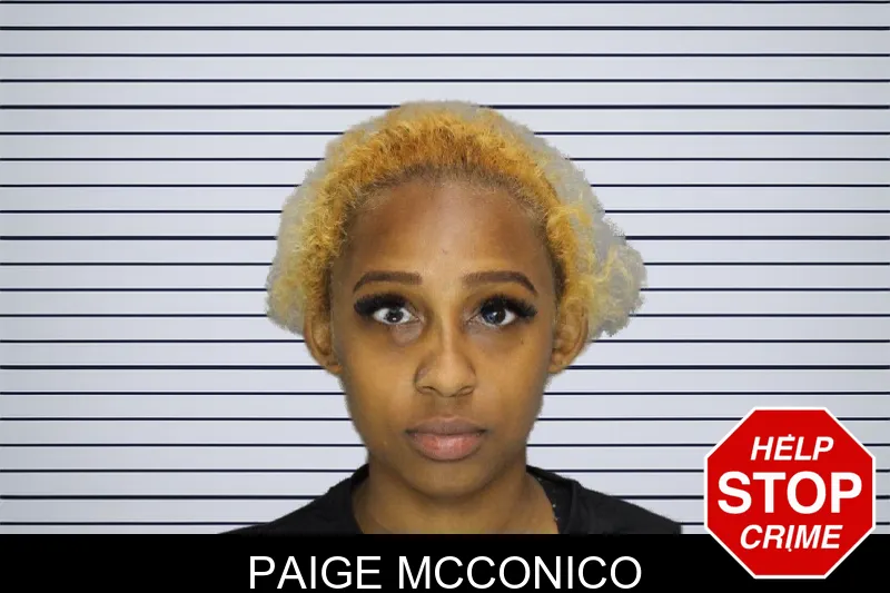 Paige McConico mugshot