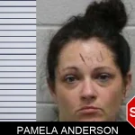 Pamela Anderson mugshot