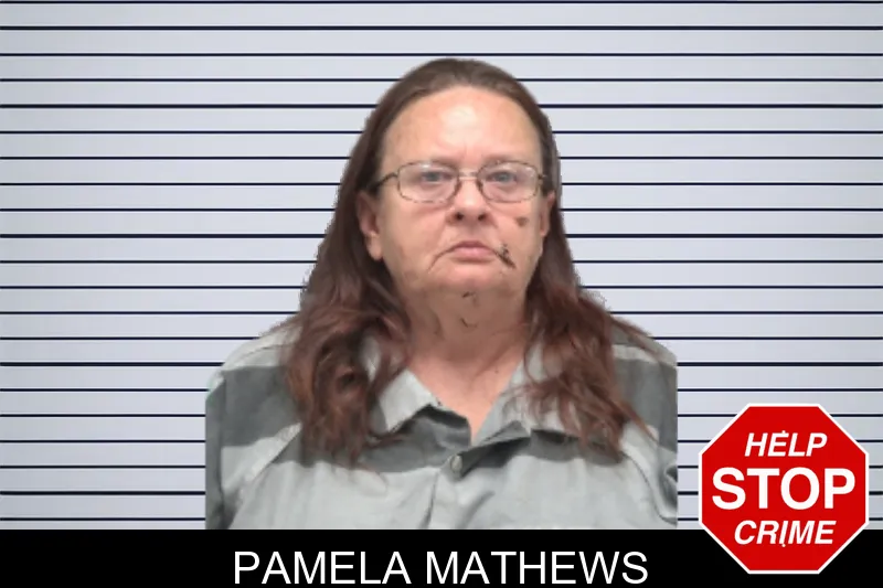 Pamela Mathews mugshot