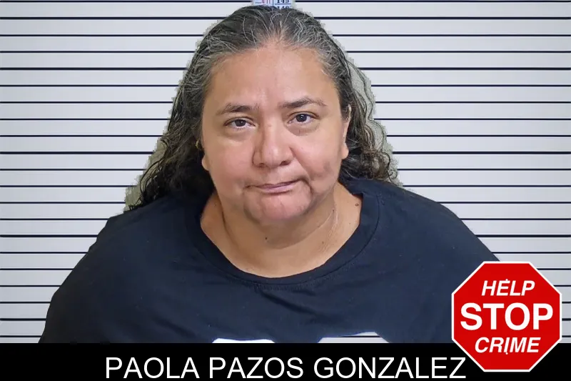 Paola Pazos Gonzalez mugshot