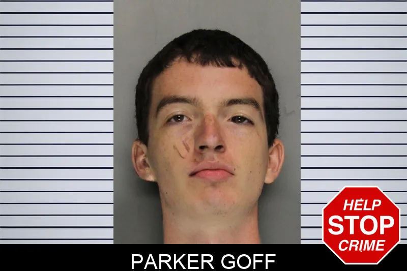 Parker Goff mugshot