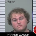 Parker Waugh mugshot