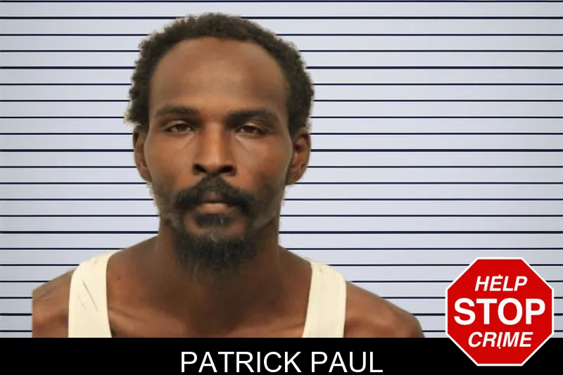 Patrick Paul mugshot