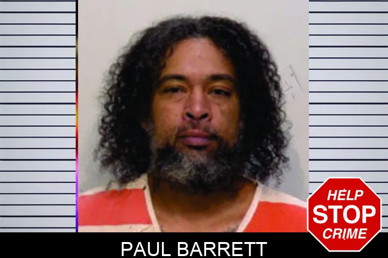 Paul Barrett mugshot