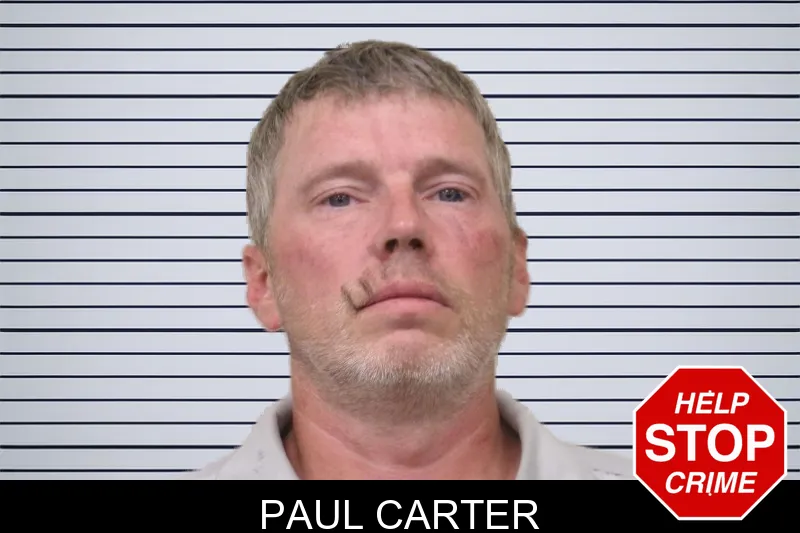 Paul Carter mugshot