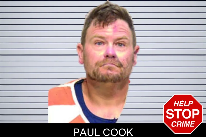 Paul Cook mugshot