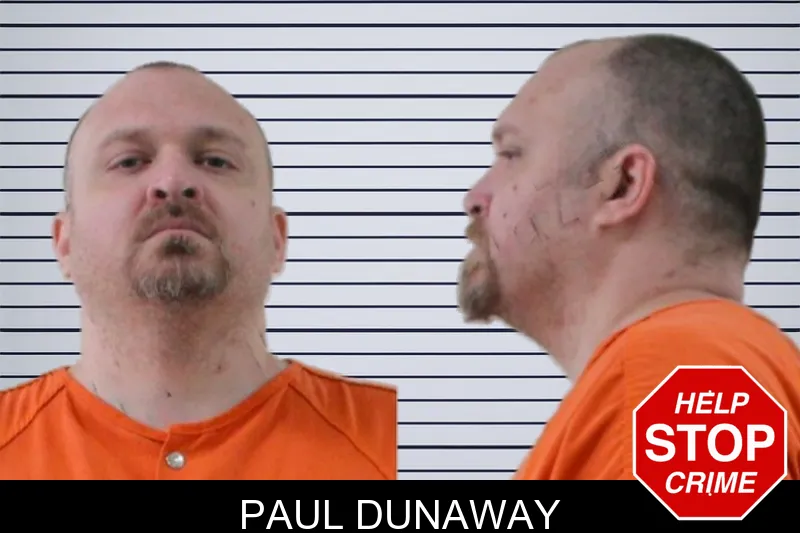 Paul Dunaway mugshot