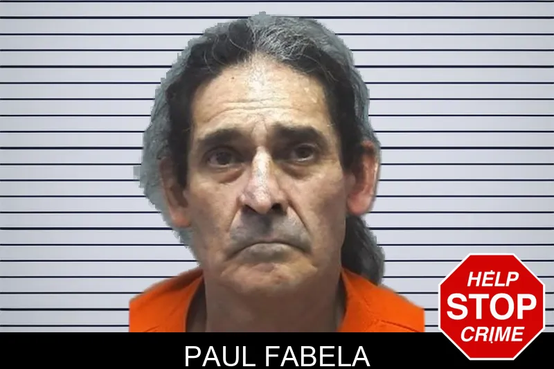 Paul Fabela mugshot