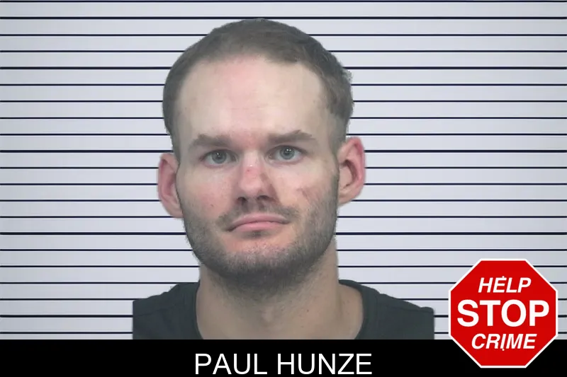 Paul Hunze mugshot