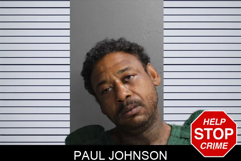 Paul Johnson mugshot