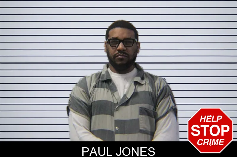 Paul Jones mugshot
