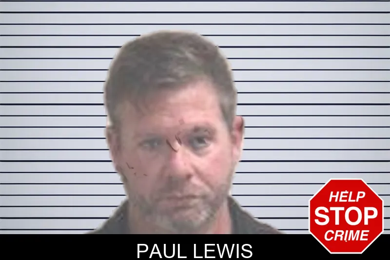 Paul Lewis mugshot