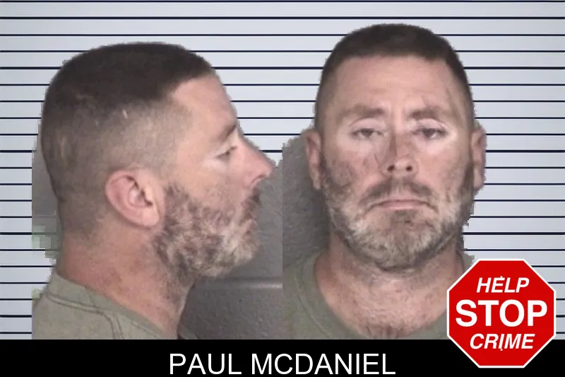 Paul McDaniel mugshot