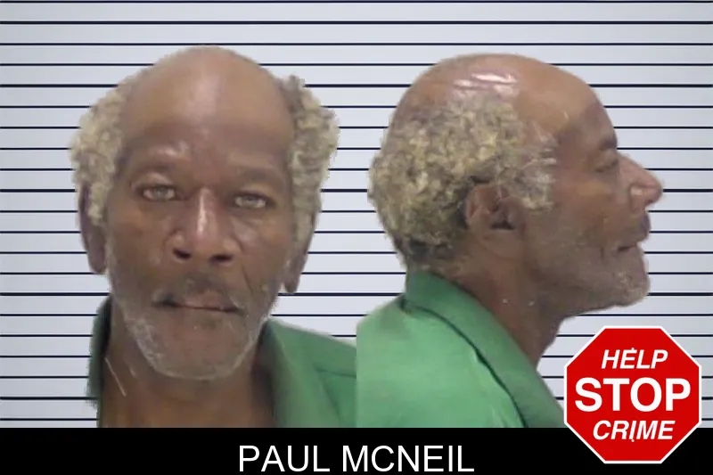 Paul McNeil mugshot