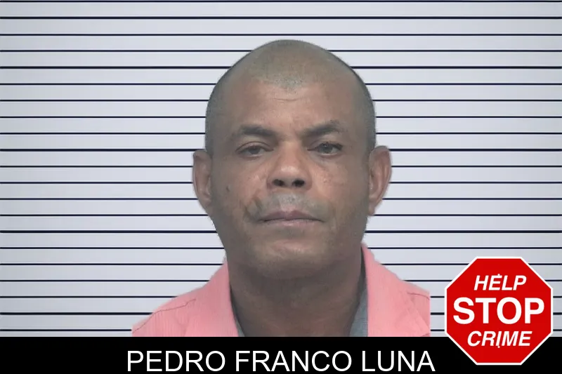 Pedro Franco Luna mugshot
