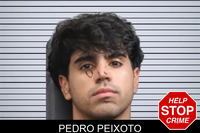 Pedro Peixoto mugshot