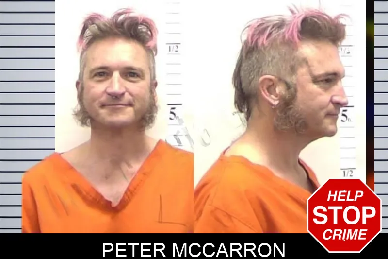 Peter McCarron mugshot
