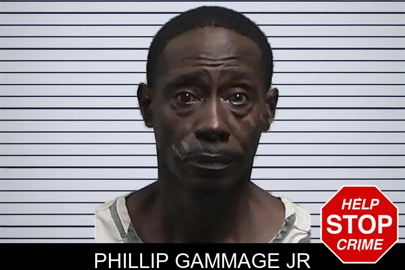 Phillip Gammage Jr mugshot