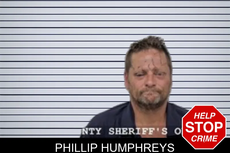 Phillip Humphreys mugshot