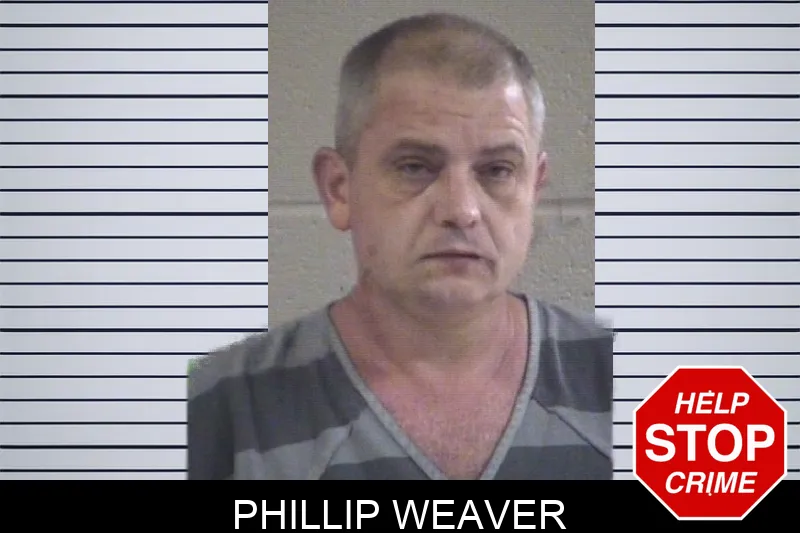 Phillip Weaver mugshot