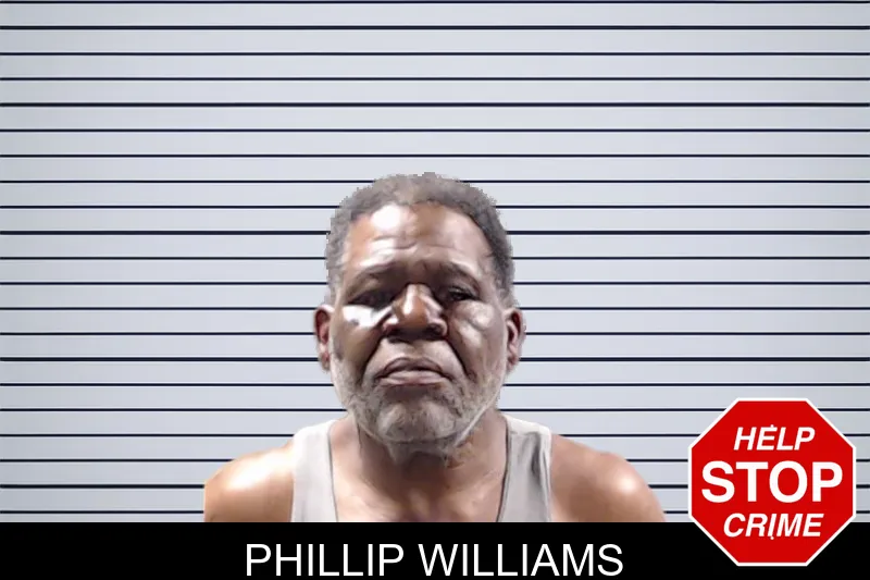 Phillip Williams mugshot