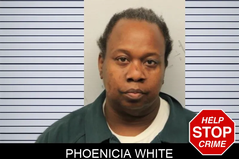 Phoenicia White mugshot