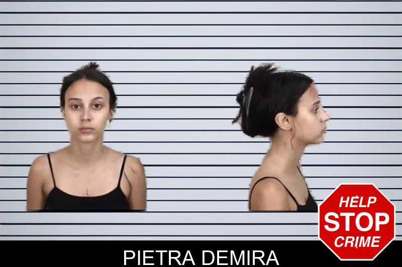 Pietra Demira mugshot