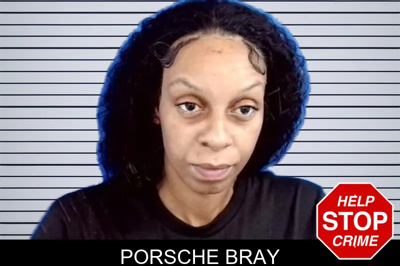 Porsche Bray mugshot