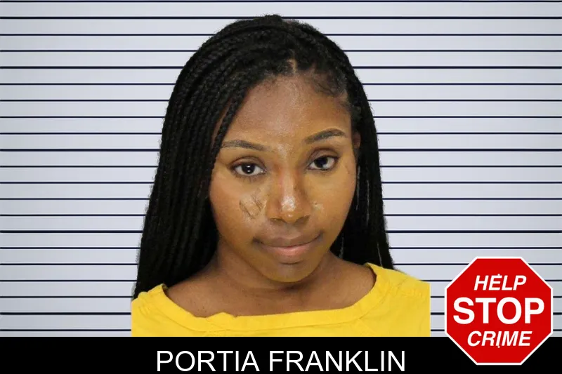 Portia Franklin mugshot