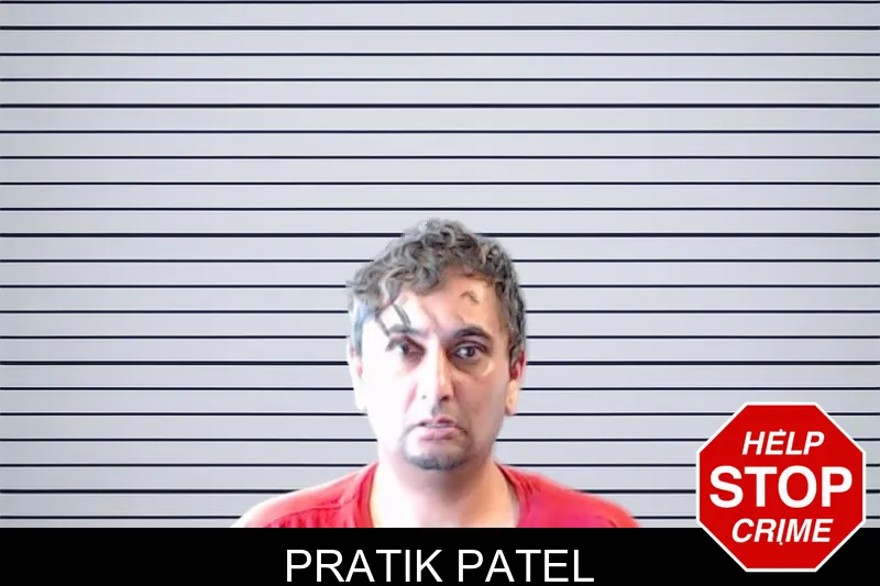 Pratik Patel mugshot