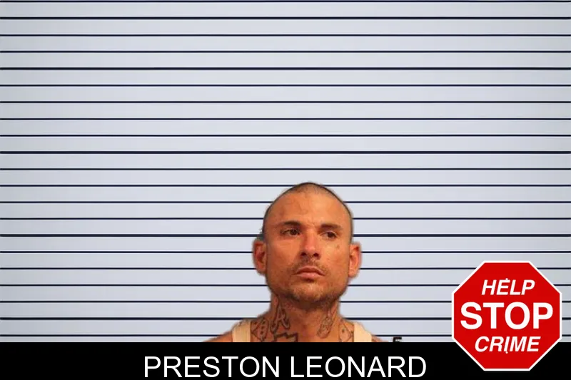 Preston Leonard mugshot