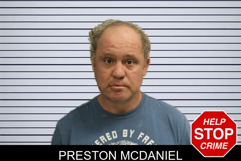 Preston McDaniel mugshot