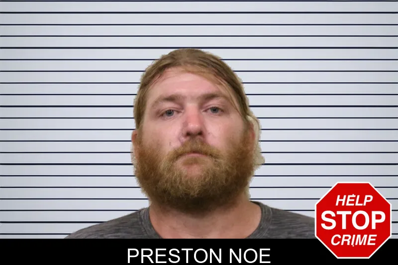Preston Noe mugshot