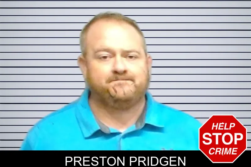 Preston Pridgen mugshot