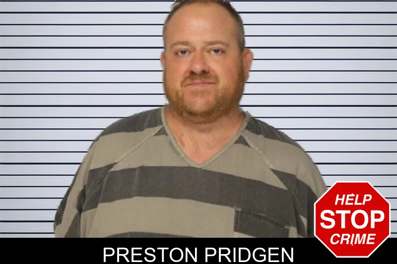 Preston Pridgen mugshot