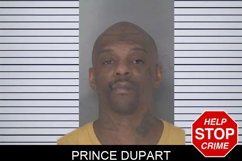 Prince Dupart mugshot