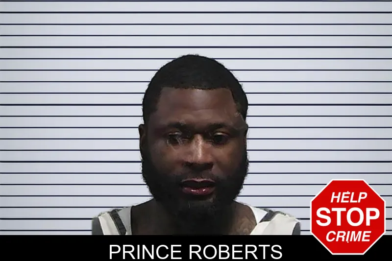 Prince Roberts mugshot