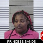 Princess Sands mugshot