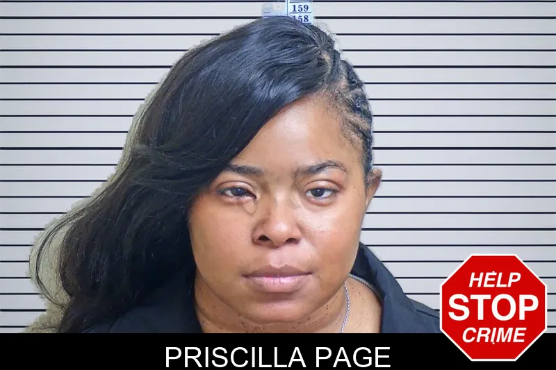 Priscilla Page mugshot
