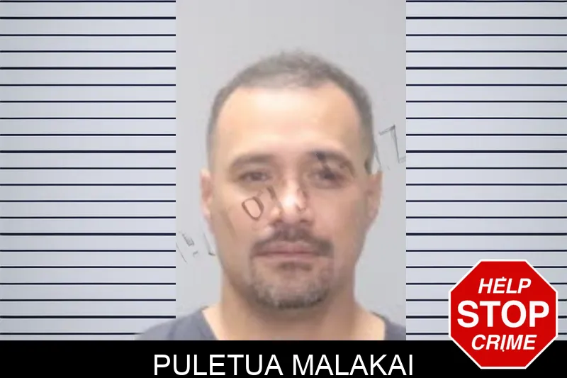 Puletua Malakai mugshot